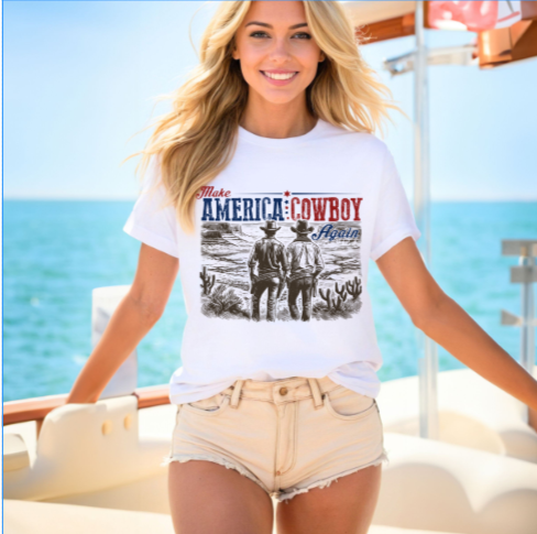 Make America Cowboy Unisex t-shirt